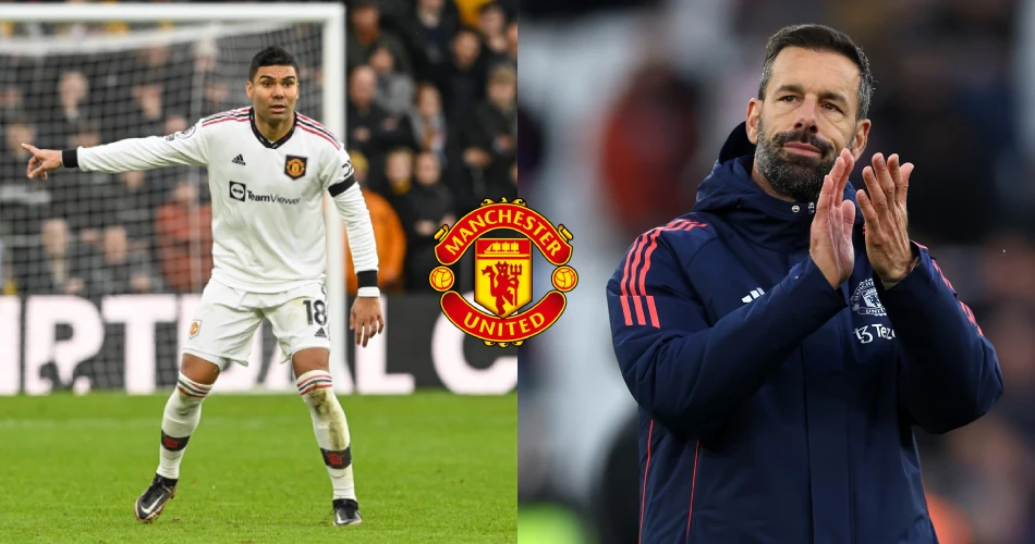 Casemiro sends three-word message to Ruud van Nistelrooy after brutal Man United decision